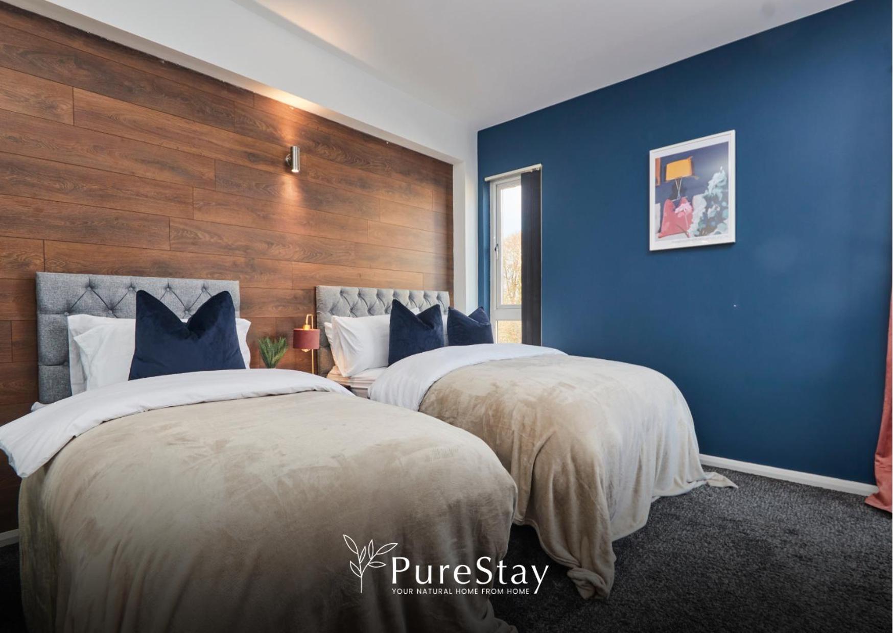 Superb House Manchester Near Etihad With Free Parking Sleeps 8 المظهر الخارجي الصورة